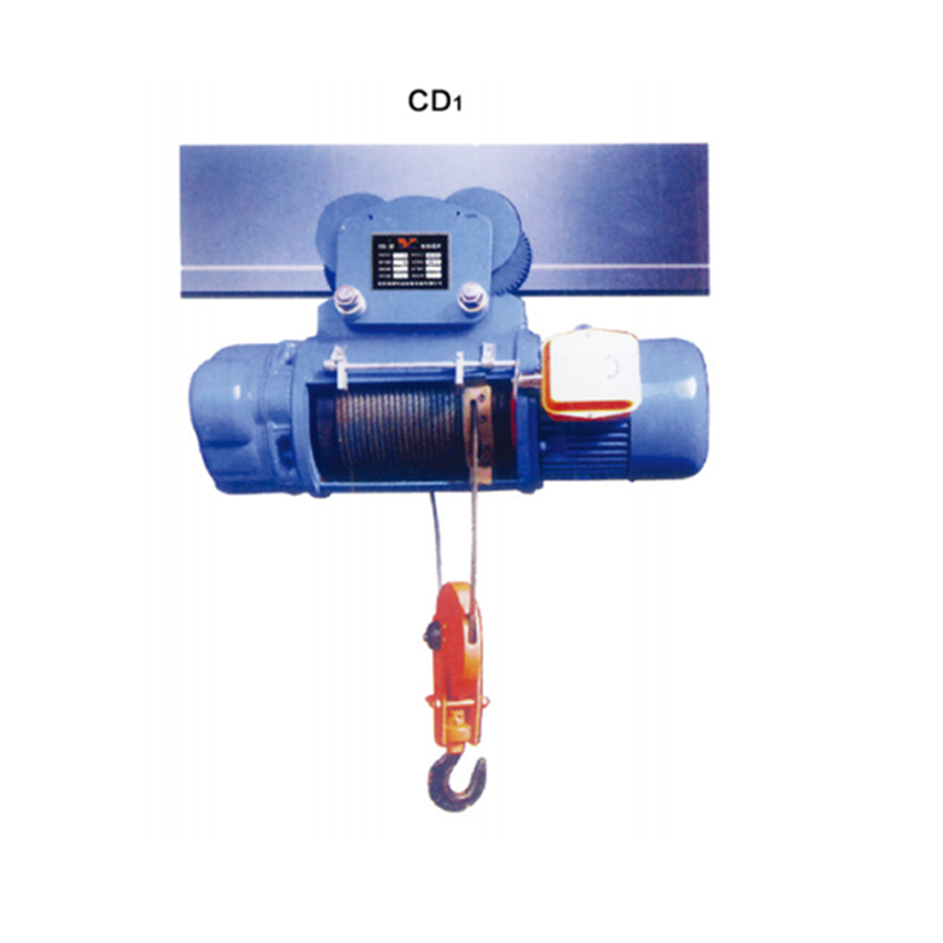 CD1 electric wire rope hoist