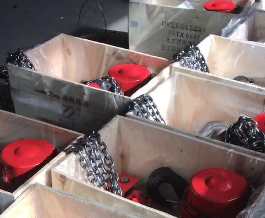 Overview of group hoist electric hoist control box